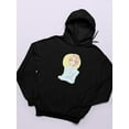 thumbnail image 3 of Anime Woman Thinking Hoodie Women -Image by Shutterstock, Female 5X-Large, 3 of 4
