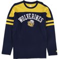 thumbnail image 1 of STARTER Camiseta con gráfico de Michigan Wolverines para hombre, azul, grande, 1 of 2