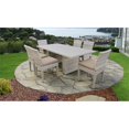 thumbnail image 2 of Fairmont Rectangular Outdoor Patio Dining Table w/ 6 Armless Chairs, 2 of 2