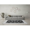 thumbnail image 3 of Ahgly Company Indoor Rectangle Oriental Gray Traditional Area Rugs, 5' x 8', 3 of 4