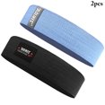 thumbnail image 2 of Bangcool Bandes de Hanche Tissu Élastique 2 Pcs Bandes d'Exercice pour Femmes Filles, 2 of 10