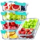 thumbnail image 1 of VERONES Juego de 5 Contenedores de Vidrio para Preparación de Comidas de 36oz con Cierre Hermético, 1 of 7