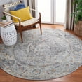 thumbnail image 2 of SAFAVIEH History Leola Oriental Area Rug, Grey/Light Grey, 6'7" x 6'7" Square, 2 of 7