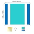 thumbnail image 3 of Binmer Portable Polyester Beach Mat Picnic Mat Folding Waterproof And Proof Outdoor Pocket Picnic Mat, 3 of 4