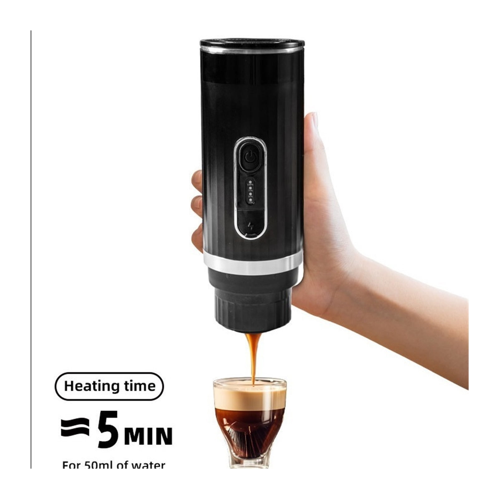 Portable Coffee Maker, Electric Coffee Machine For Outdoor Travel Car, Portable Espresso Machine Travel ,Portable