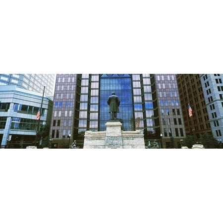 William McKinley Statue Capitol Square Columbus Ohio USA Poster Print by Panoramic