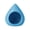 🥝 Blue_New#490, variant on Hamster cooling house ceramic hideout cave bed shelter • summer heatnest • scratch-resistant, easy-clean, -absorbing design for small pets