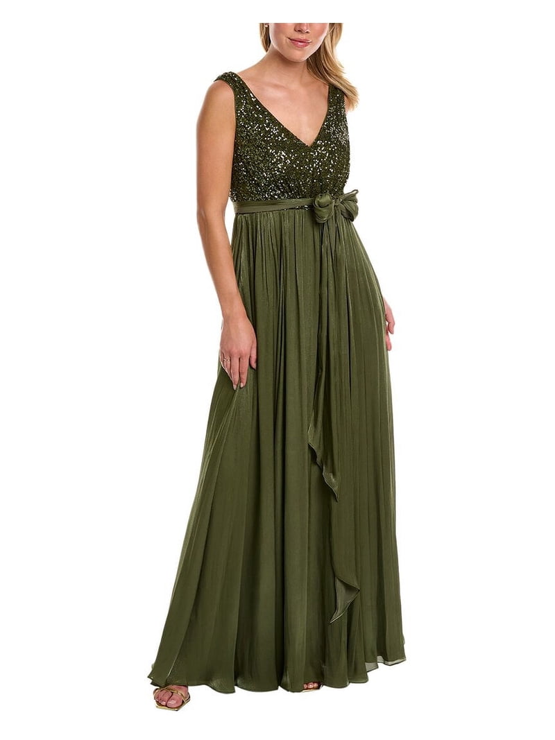 tall brown marble mesh ruched midi dress Marcella | Baxter Turtleneck Long Sleeve Dress in Espresso | Women's Size Medium | Sustainable European Jersey
