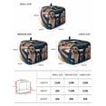 thumbnail image 2 of Summer Funny Toaster Cover 2 Slice, Small Kitchen Appliance Covers, Modern Driving Dog Print Toaster Oven Cover with Loop, Bread Machine Cover Polyester Dust Cover Protection, 2 of 4