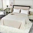 thumbnail image 1 of 47.24x78.74in Double-sided Flannel Taffeta Blanket Conditioning Cover Blanket Nap Sofa Blanket 9 Colors Available, 1 of 7