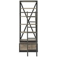 thumbnail image 2 of Modway Velocity Wood Bookshelf in Brown, 2 of 4