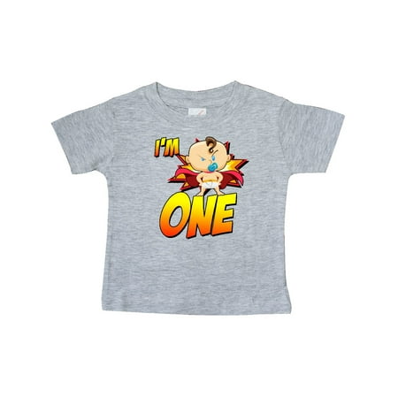 

Inktastic I m One Superhero Gift Baby Boy T-Shirt