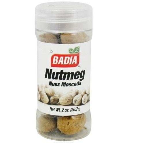 Badia Spices Nutmeg Whole Case of 12 2 oz. by