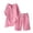 Pink, variant on Zynoxe Women's Cotton Linen Two Piece Sets Relaxed V Neck Short Sleeve Button Top Straight Leg Elastic Drawstring Waist Shorts Set Comfy Breathable Summer Outfits Versatile Solid Color Lounge Set S