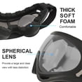 thumbnail image 4 of Gafas de moto - Gafas - Dirt Bike ATV Motocross Anti-UV Ajustable Conducción Offroad Protección Combate Táctico Militar, 4 of 5