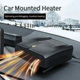 thumbnail image 3 of QJUHUNG 2-in-1 Portable Car Heater & Cooler - 12V/24V  360° Rotation Windshield Defroster for Enhanced Driving Comfort, 3 of 7