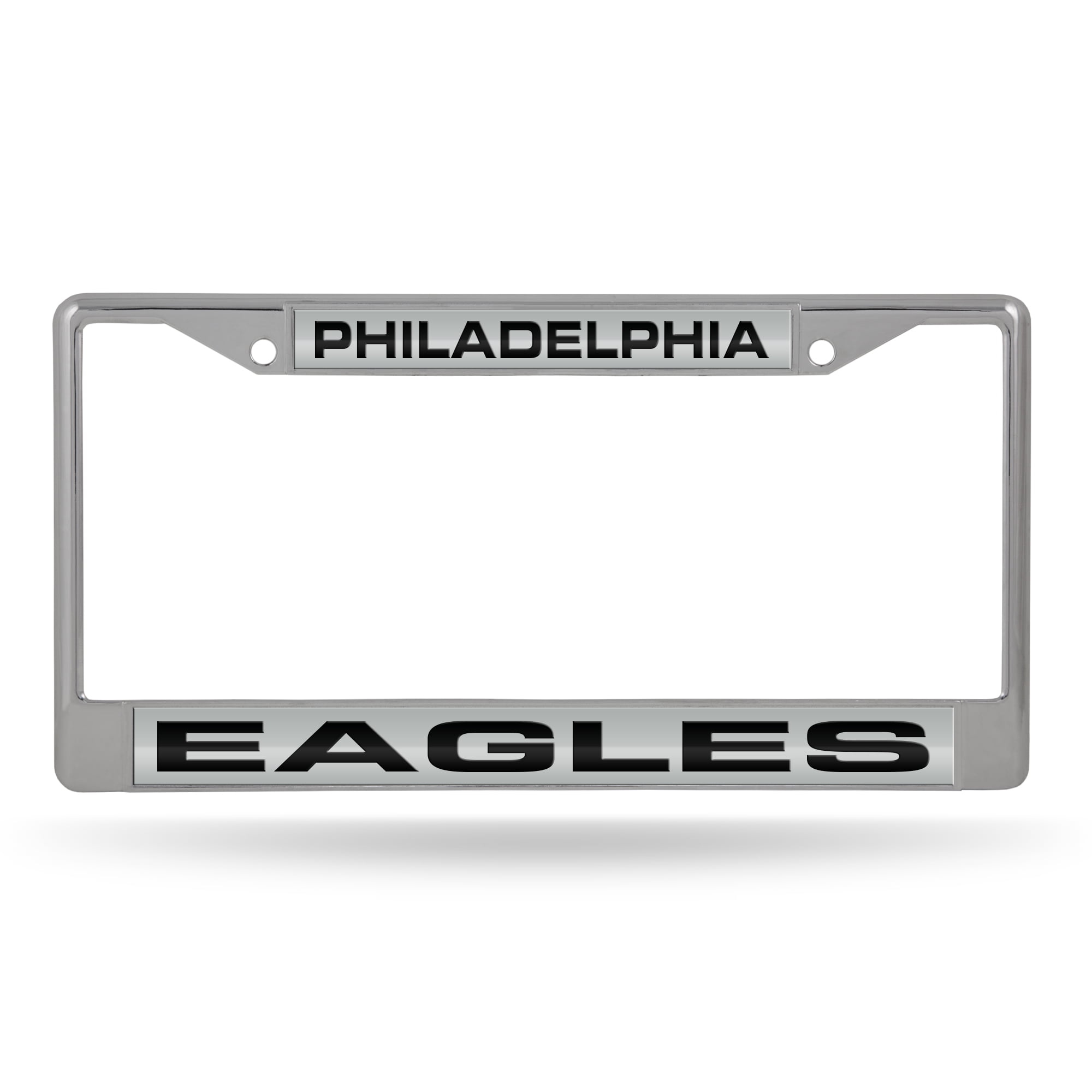 Rico Philadelphia NFL Eagles Chrome Metal Laser Cut License Plate