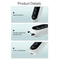 thumbnail image 3 of TFixol Mini Portable Hanging Neck Anion Air Purifier Fast Air Purification High/Low Gear Adjustment Built-in Battery Black(Chain), 3 of 8