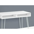 thumbnail image 2 of Monarch Specialties Computer Desk, Home Office, Laptop, Left, Right Set-up, Storage Drawers, 40"l, Work, Metal, Laminate, White, Contemporary, Modern, 2 of 4