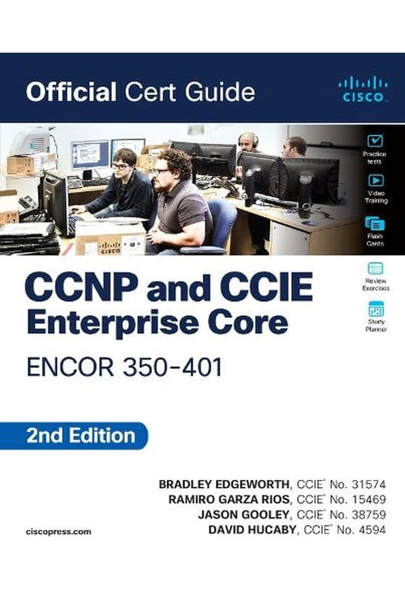Pre-Owned CCNP and CCIE Enterprise Core ENCOR 350-401 Official Cert Guide Paperback