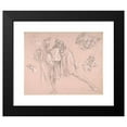 thumbnail image 2 of James Tissot 24x20 Black Modern Framed Museum Art Print Titled - Study of a Young Man Bending Forward to Kiss a Hand, for the Painting ‘The Departure of the Prodigal Son’ (1862-63), 2 of 5