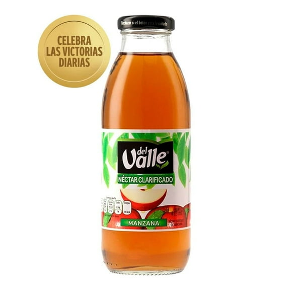 Néctar Del Valle clarificado de manzana 413 ml
