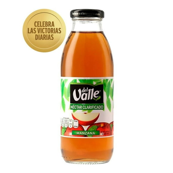 Néctar Del Valle clarificado de manzana 413 ml