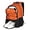 Orange, variant on WOLT Mesh Black Soccer Bag Backpack with Shoe and Ball Compartments for Boys Ball Equipment Bag