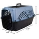 thumbnail image 4 of Petmate 21231 Caseta de dos puertas para mascotas, Azul perla/ Marrón, 24.05 x 16.75 x 14.5, 4 of 5