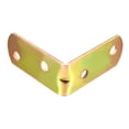 thumbnail image 4 of Uxcell Iron Corner Brace Angle Bracket Fastener L Shape 40mmx40mmx18mm, Round End 10Pcs, 4 of 4