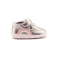 thumbnail image 2 of Old Soles Sun Bright Leather Sneaker, 25, Silver, 2 of 5