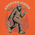 thumbnail image 3 of American Legend Bigfoot Sweatshirt Patriotic Funny Sasquatch Fan 4 July USA Flag Beer BBQ Tailgate Party Hoodie, 3 of 7