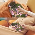thumbnail image 6 of 2L Hot Water Bottle with Soft Velvet Cover PVC Hot Water Bag for Pain Relief Long-Lasting Warmth Small Pink Wildflowers, 6 of 8