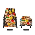 thumbnail image 3 of Lsque Sml Jeffy Pattern Comfortable Student Backpack - Ergonomic Design, Durable, Water-Resistant, Multi-Compartment,Travel, and Outdoor Activities, 3 of 7