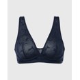 thumbnail image 4 of Soutien-Gorge Léger Triangle Filaire Doublée en Bleu Marine, 4 of 5