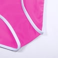 thumbnail image 5 of Leey-World Swim Bottoms for Women Women’s High Waisted Full Ruched Bikini Swim Bottoms Tummy Control Full Coverage Swimsuit Bottoms(Hot Pink,L), 5 of 9