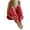 Red, variant on Luxalzxs Women Fluffy Pants Warm Plush Fitness Sport Pants Winter Fleece Casual Solid Color Sleep Pants Pajama Pants