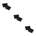 thumbnail image 1 of Guantes antideslizantes de cuero Yuarrent para levantamiento de pesas Negro, 1 of 6