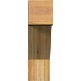 thumbnail image 2 of Ekena Millwork 4"W x 14"D x 14"H Traditional Block Rough Sawn Bracket, Western Red Cedar, 2 of 4