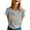 Grey, variant on Women Summer Tops Womens Spring Summer Printed Short Sleeve O Neck T Shirt Top Tunic Women Exercise Tees Womens Athletic Long Sleeve Shirt Light Weight Long Tees Western Yoga V Neck Tee Yellow XL