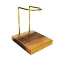 thumbnail image 1 of suyin Coffee Drip Station Pour Over Espresso Dripper Stand Wooden Filter Cup Holder, 1 of 9