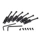 thumbnail image 2 of 6Pcs Metal Guitar Locked String Saddles for Floyd-Rose Tremolo Bridge Parts, 2 of 5