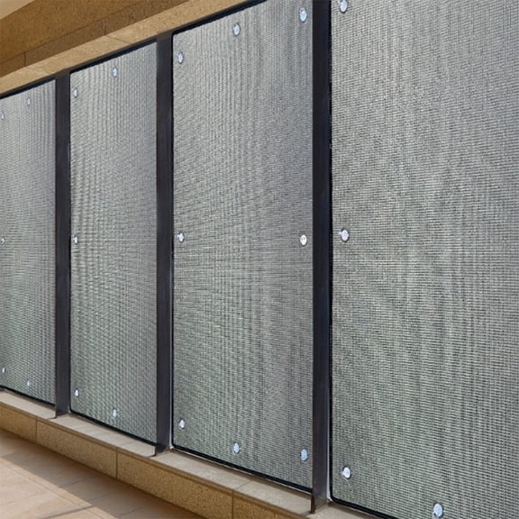 Double-Sided Insulation Film, Aluminum Foil Heat Shield for Sunrooms and Windows, Waterproof Sunscreen Film with Suction Cups
