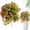 A1_Red 8.66in, variant on SMKE Faux Flower Bouquet 1 Bundle For Home Decor Table Centerpieces Wedding,Plastic Artificial Flowers For Hanging Window Box Porch,Memorial Wedding Craft Decor