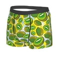thumbnail image 2 of Junzan Watercolor Kiwi Fruits Summer Mens Underwear Boxer Briefs For Men’s - Small, 2 of 9