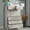 Gray, variant on Ktaxon 6 Drawers Dresser Chests for Bedroom, Wood Chset of Drawers,Dressers Organizer for Bedroom, Living Room,Hallway, White