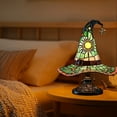 thumbnail image 5 of Glowing LED Colorful Wizard Hat Table Lamp For Themed Parties USB Powered Witch Hat Ornament Witchcrafts Home Decors, 5 of 8