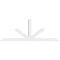 thumbnail image 2 of 84"W x 31 1/2"H x 2"D x 4"F, 9/12 Pitch, Saratoga Architectural Grade PVC Gable Bracket, 2 of 8