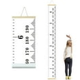 thumbnail image 1 of TIELUTT Height Chart for Kids. Growth Indicator Measuring Stick for Height Corner Fence Post Bracket Wheel Alignment compatible with Machine Aligner System Woodworking Gadgets Throat Plate for Rigid, 1 of 7