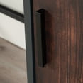 thumbnail image 6 of Sauder Market Commons Single Pedestal Desk, Rich Walnut Finish, 6 of 10